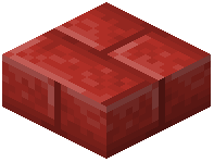 Red Stone Brick Slab
