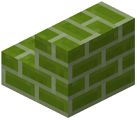 Green Brick Stairs