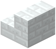 White Brick Stairs
