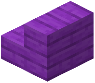 Purple Wooden Stairs