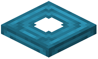 Light Blue Wooden Trapdoor
