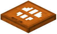Orange Wooden Trapdoor