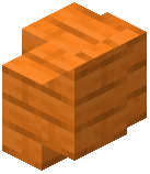 Orange Wooden Wall