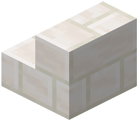 Quartz Brick Stairs