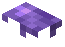 Amethyst Leaf Button