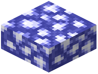 Blue Glowstone Slab