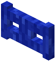 Blue Bark Fence Gate