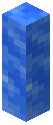 Blue Packed Ice Fence