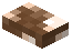 Brown Glowstone Button