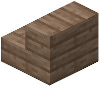 Brown Plank Stairs