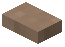 Brown Stripped Bark Button