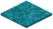 Cyan Glowmoss Pressure Plate