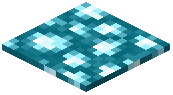 Cyan Glowstone Pressure Plate