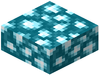 Cyan Glowstone Slab