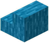 Cyan Bark Stairs