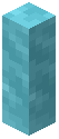 Cyan Packed Ice Fence