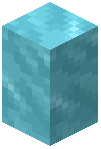 Cyan Packed Ice Wall