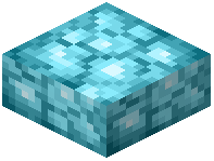 Cyan Shroomlight Slab