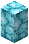 Cyan Shroomlight Wall