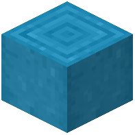 Cyan Stripped Log