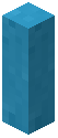 Cyan Stripped Bark Fence