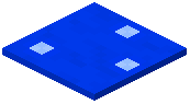 Blue Mushroom Pressure Plate (Dome)