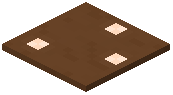 Brown Mushroom Pressure Plate (Dome)