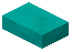 Cyan Mushroom Button (Dome)