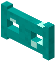 Cyan Mushroom Fence Gate (Dome)