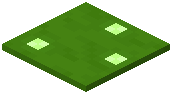 Green Mushroom Pressure Plate (Dome)