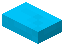 Light Blue Mushroom Button (Dome)