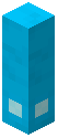 Light Blue Mushroom Fence (Dome)