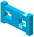 Light Blue Mushroom Fence Gate (Dome)