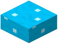 Light Blue Mushroom Slab (Dome)