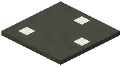 Light Grey Mushroom Pressure Plate (Dome)