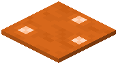 Orange Mushroom Pressure Plate (Dome)