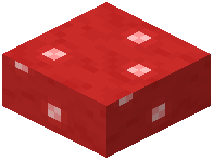 Red Mushroom Slab (Dome)