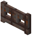 Exposed Cut Iron Fence Gate