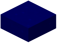 Blue Mushroom Slab (Flat)