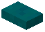 Cyan Mushroom Button (Flat)