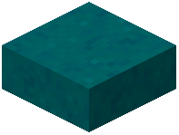 Cyan Mushroom Slab (Flat)