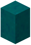 Cyan Mushroom Wall (Flat)
