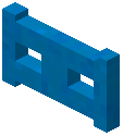 Light Blue Mushroom Fence Gate (Flat)