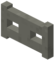 Light Grey Mushroom Fence Gate (Flat)