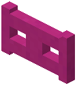 Magenta Mushroom Fence Gate (Flat)