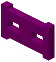 Purple Mushroom Fence Gate (Flat)