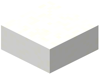 White Mushroom Slab (Flat)