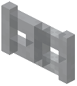 Grey Ice Fence Gate