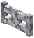 Grey Shroomlight Fence Gate