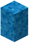 Light Blue Glowmoss Wall